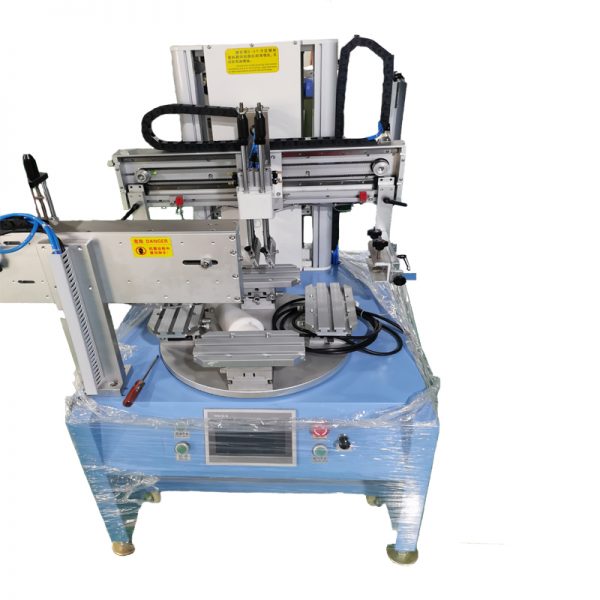 screen printingmachine with conveyor 3