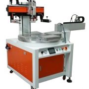 4 stations screen printing machine with conveyor